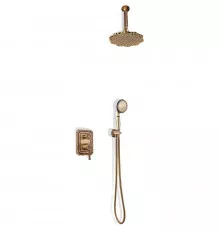 Душевая система Bronze de Luxe Windsor 10138/1F Бронза