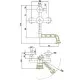 Душевая система Bronze de Luxe Виндзор 10120PF/1 Бронза