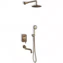 Душевая система Bronze de Luxe Виндзор 10137DF Бронза