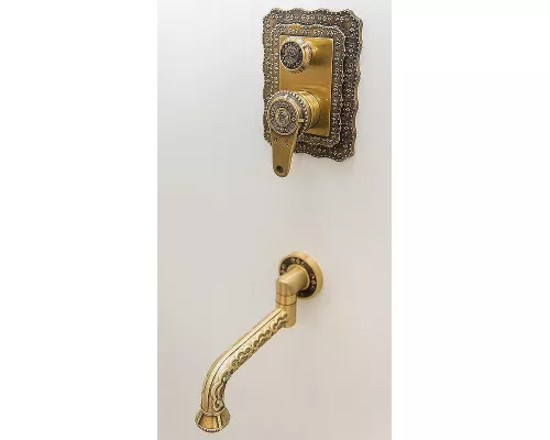 Душевая система Bronze de Luxe Виндзор 10137DF Бронза