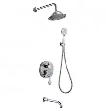 Душевая система Bronze de Luxe Ясмина NT800/B02 Хром