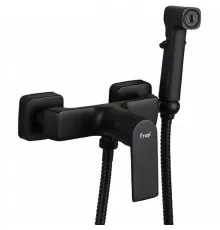 Гигиенический душ со смесителем Frap H71-6 F2071-6 Черный матовый