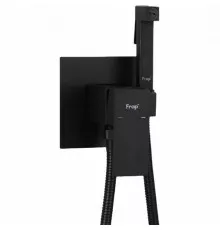 Гигиенический душ со смесителем Frap H802-6 F72802-6 Черный матовый