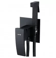 Гигиенический душ со смесителем Gappo G07-6 G7207-6 Черный матовый