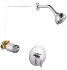 Душевая система Haiba HB80088 Хром