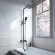 Приобрести Душевая система Iddis Bild BILBL1Fi06 Черная матовая в магазине сантехники Santeh-Crystal.ru