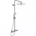 Душевая система Ideal Standard Ideal Rain Luxe Evo Jet A6984AA с термостатом Хром Душевая система Ideal Standard Ideal Rain Luxe Evo Jet A6984AA с термостатом Хром