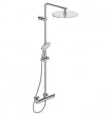 Душевая система Ideal Standard Ideal Rain Luxe Evo Jet A6984AA с термостатом Хром