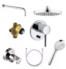 Душевая система Kludi Bozz 386300576 Хром