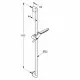 Купить Душевой гарнитур Kludi Freshline 6784091-00 Белый Хром в магазине сантехники Santeh-Crystal.ru