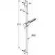 Купить Душевой гарнитур Kludi Freshline 6794091-00 Белый Хром в магазине сантехники Santeh-Crystal.ru