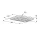 Купить Верхний душ Kludi Freshline 6445005-00 Хром в магазине сантехники Santeh-Crystal.ru