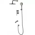 Душевая система Lemark Bronx LM3722GM Графит Душевая система Lemark Bronx LM3722GM Графит