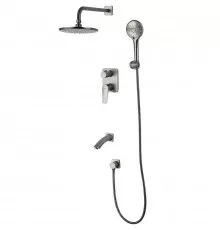 Душевая система Lemark Bronx LM3722GM Графит