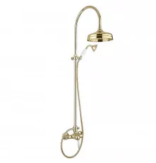 Душевая система Margaroli Classica RU1006AA01GD Золото