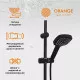 Купить Душевая система Orange M04-944b Черная в магазине сантехники Santeh-Crystal.ru