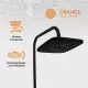 Купить Душевая система Orange M04-944b Черная в магазине сантехники Santeh-Crystal.ru