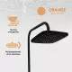 Заказать Душевая система Orange Karl M05-934b Черная в магазине сантехники Santeh-Crystal.ru
