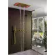 Купить Душевая система Timo Saona SX-2319/17SM с термостатом Золото матовое в магазине сантехники Santeh-Crystal.ru
