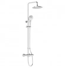 Душевая система Vitra Aquaheat A47205EXP с термостатом Хром