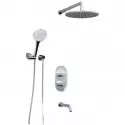 Душевая система WasserKRAFT Berkel A174819 Thermo с термостатом Хром Душевая система WasserKRAFT Berkel A174819 Thermo с термостатом Хром