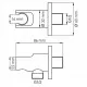 Заказать Душевая система WasserKRAFT Elbe A16777 Черная матовая в магазине сантехники Santeh-Crystal.ru