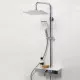 Купить Душевая система WasserKRAFT Thermo A11301 с термостатом Хром Белая в магазине сантехники Santeh-Crystal.ru