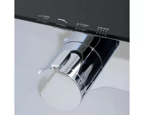 Заказать Душевая система WasserKRAFT Thermo A11401 с термостатом Черная матовая Хром в магазине сантехники Santeh-Crystal.ru