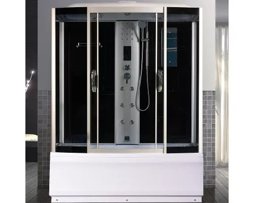 Приобрести Душевой бокс River Dunay 170x80 ТН 10000001473 с поддоном в магазине сантехники Santeh-Crystal.ru