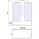 Приобрести Душевой бокс River Dunay 170x80 ТН 10000001473 с поддоном в магазине сантехники Santeh-Crystal.ru