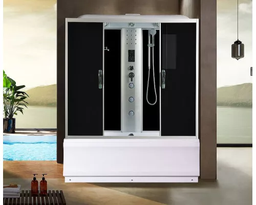 Заказать Душевой бокс River Sena 170x70 ТН 10000001807 с поддоном в магазине сантехники Santeh-Crystal.ru