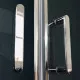 Купить Душевой бокс Royal Bath ALP 150x100 RB150ALP-T-CH-R с гидромассажем стекло прозрачное задние стенки Белые в магазине сантехники Santeh-Crystal.ru
