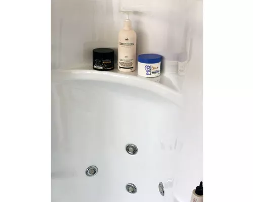 Купить Душевой бокс Royal Bath ALP 150x100 RB150ALP-T-CH-R с гидромассажем стекло прозрачное задние стенки Белые в магазине сантехники Santeh-Crystal.ru