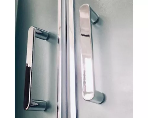 Заказать Душевой бокс Royal Bath ALP 150х100 RB150ALP-C-CH-R с гидромассажем стекло матовое задняя стенка Белая в магазине сантехники Santeh-Crystal.ru