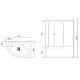 Заказать Душевой бокс Royal Bath ALP 150x100 RB150ALP-T-R с гидромассажем в магазине сантехники Santeh-Crystal.ru