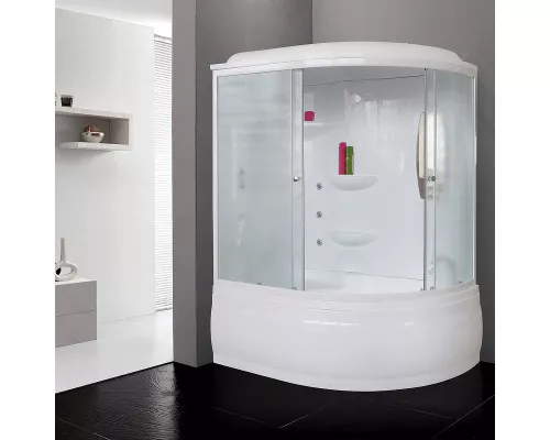 Приобрести Душевой бокс Royal Bath ALP 170x100 RB170ALP-C-L с гидромассажем в магазине сантехники Santeh-Crystal.ru