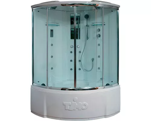 Приобрести Душевой бокс Timo Lux 135х135 T-7735C с гидромассажем в магазине сантехники Santeh-Crystal.ru
