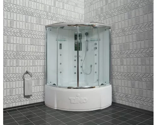 Приобрести Душевой бокс Timo Lux 135х135 T-7735C с гидромассажем в магазине сантехники Santeh-Crystal.ru
