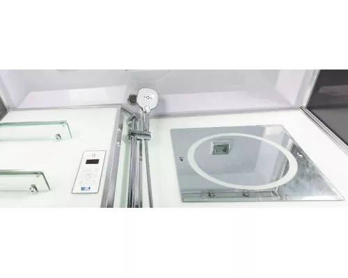Приобрести Душевой бокс WeltWasser WW500 Emmer 150/85/55 150х85 10000003925 с гидромассажем в магазине сантехники Santeh-Crystal.ru