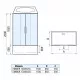 Заказать Душевой бокс WeltWasser WW500 Emmer 170/85/55 170х85 10000003926 с гидромассажем в магазине сантехники Santeh-Crystal.ru