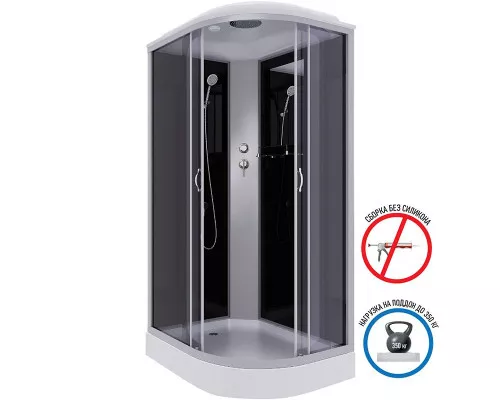 Купить Душевая кабина Niagara Classic 120х80 NG-3512-14L без гидромассажа в магазине сантехники Santeh-Crystal.ru