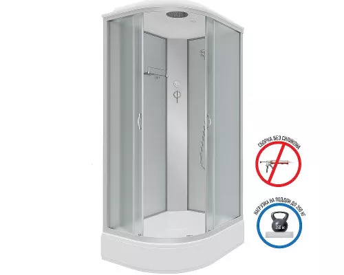 Купить Душевая кабина Niagara Classic 120х90 NG-33294-14R без гидромассажа в магазине сантехники Santeh-Crystal.ru