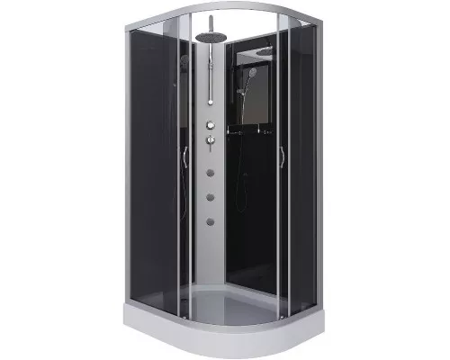 Приобрести Душевая кабина Niagara Classic 120х80 L NG-3512-14LBKTG с гидромассажем в магазине сантехники Santeh-Crystal.ru