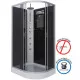 Приобрести Душевая кабина Niagara Classic 120х80 L NG-3512-14LBKTG с гидромассажем в магазине сантехники Santeh-Crystal.ru