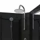 Приобрести Душевая кабина Niagara Classic 120х80 L NG-3512-14LBKTG с гидромассажем в магазине сантехники Santeh-Crystal.ru