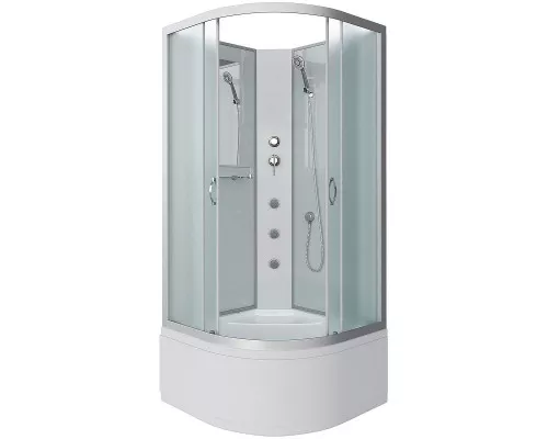 Заказать Душевая кабина Niagara Classic 100x100 NG-2309-14BKG с гидромассажем в магазине сантехники Santeh-Crystal.ru