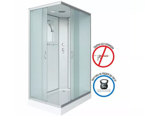 Приобрести Душевая кабина Niagara Classic 90х70 NG-43975-14Q без гидромассажа в магазине сантехники Santeh-Crystal.ru