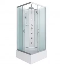 Душевая кабина Niagara Classic 90x90 NG-1108-14BKTG с гидромассажем