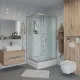 Приобрести Душевая кабина Niagara Classic 90x70 NG-33974-14QBKTG с гидромассажем в магазине сантехники Santeh-Crystal.ru