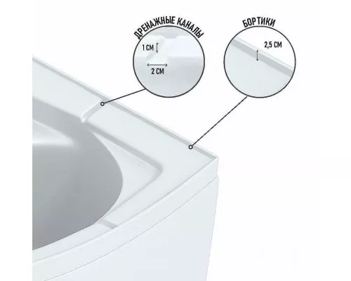 Купить Душевая кабина Niagara Eco 80х80 NG-7507-14 без гидромассажа в магазине сантехники Santeh-Crystal.ru